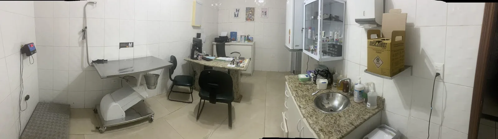 Foto panorâmica da A Toca Clínica Veterinária e Pet Shop, publicada pelo próprio negócio no perfil do Google
